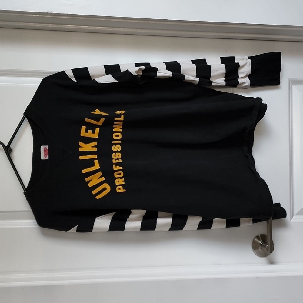 Hometown Jersey - Unlikely Professionals Vintage Motorcycle Striped Sleeve - XL